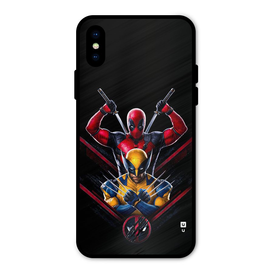 Logan And Wade Metal Back Case for iPhone XS
