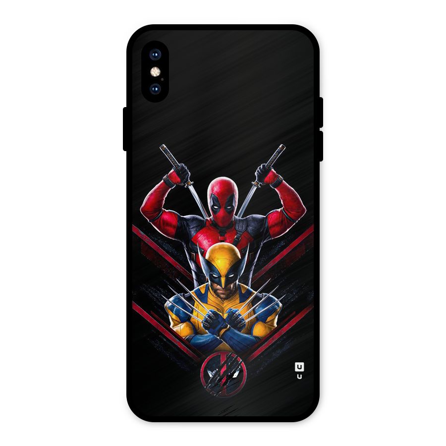 Logan And Wade Metal Back Case for iPhone XS Max