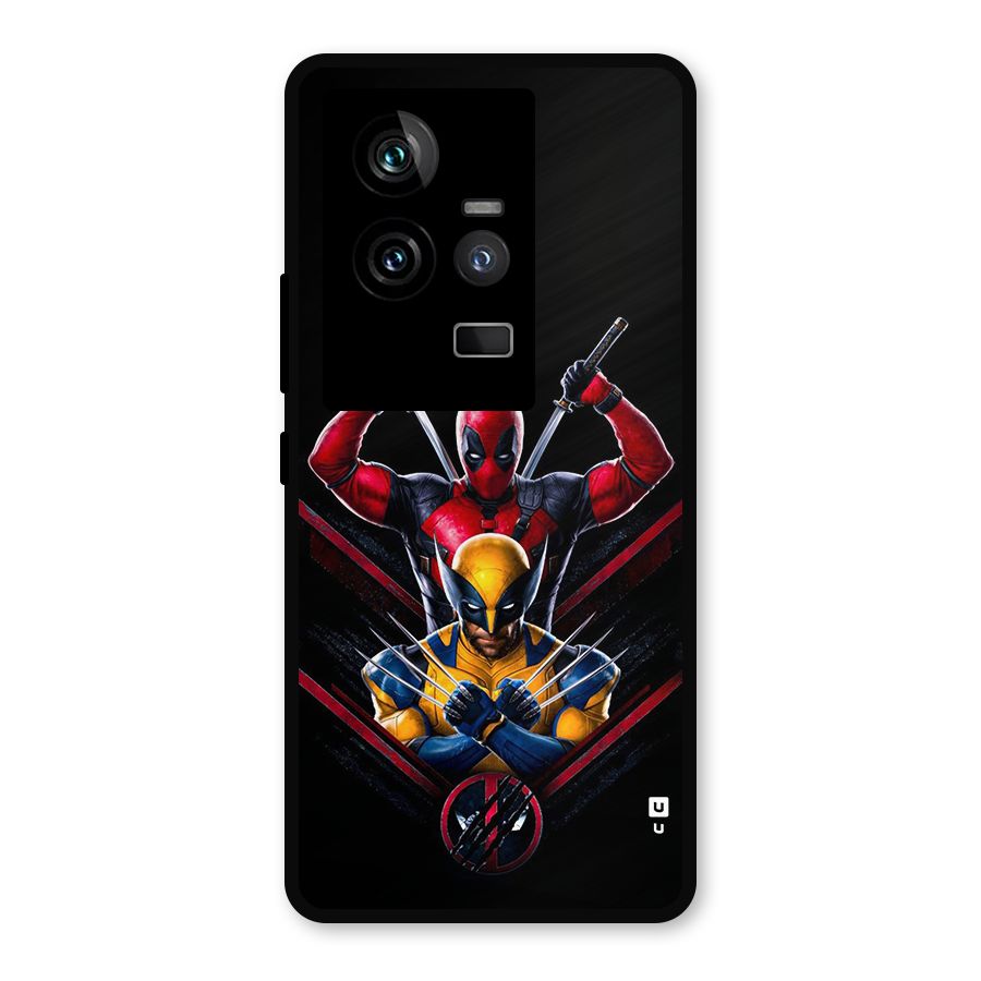 Logan And Wade Metal Back Case for iQOO 11 5G