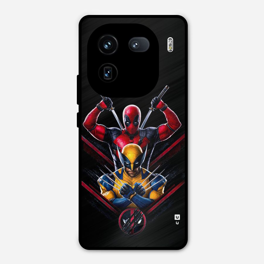 Logan And Wade Metal Back Case for iQOO 12