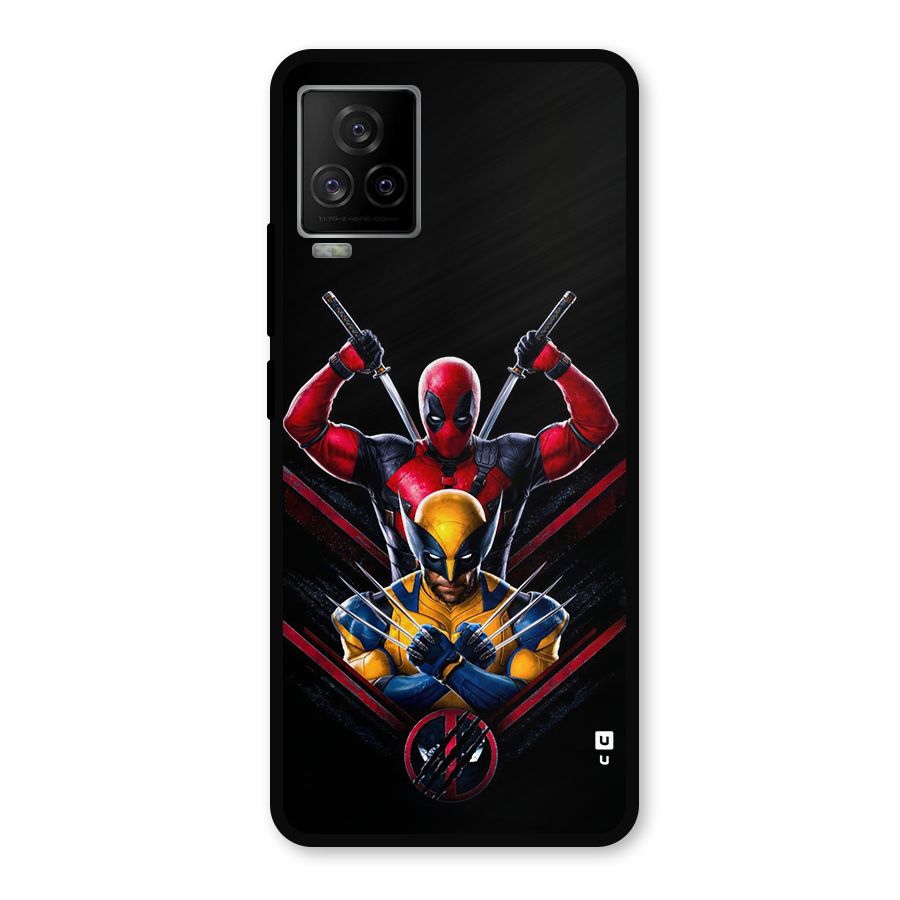Logan And Wade Metal Back Case for iQOO 7 Legend 5G
