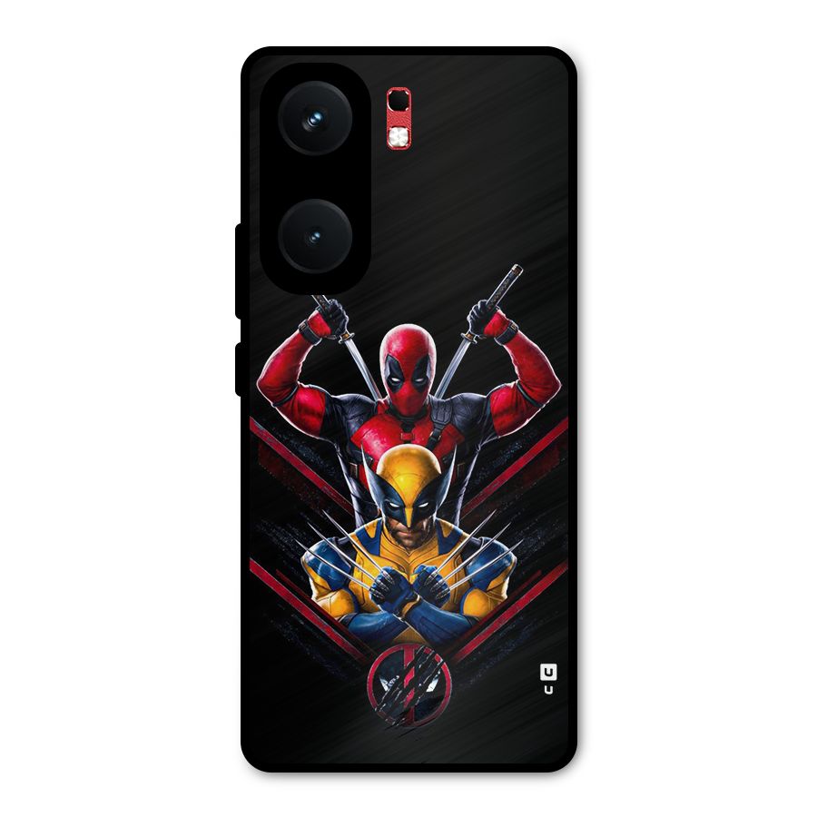 Logan And Wade Metal Back Case for iQOO Neo 9 Pro