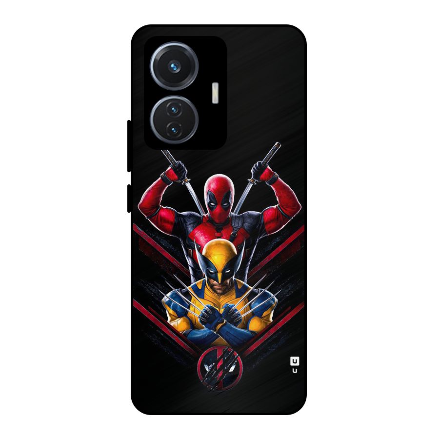 Logan And Wade Metal Back Case for iQOO Z6 44W