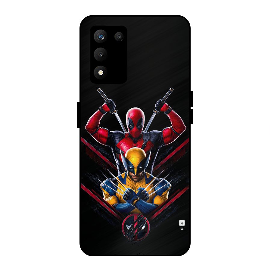 Logan And Wade Metal Back Case for realme 9 5G SE