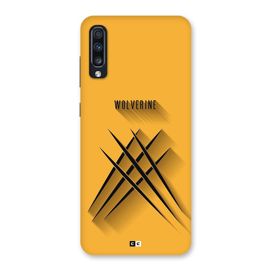 Logan Claw Back Case for Galaxy A70