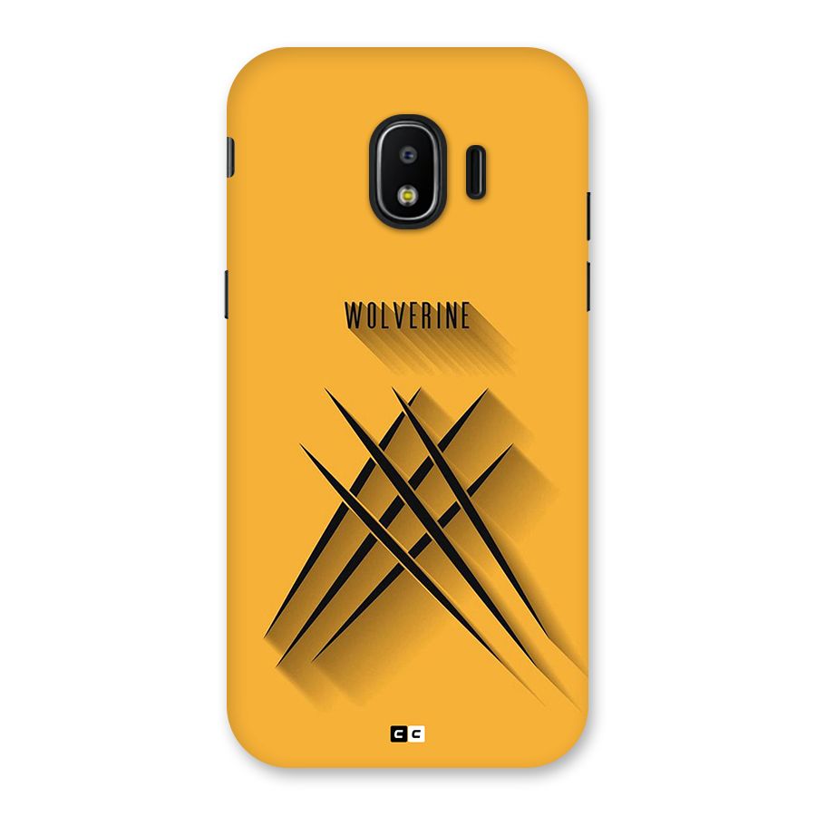 Logan Claw Back Case for Galaxy J2 Pro 2018