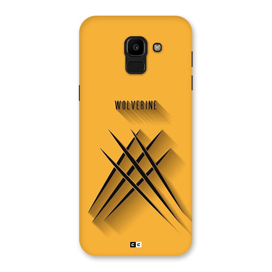Logan Claw Back Case for Galaxy J6