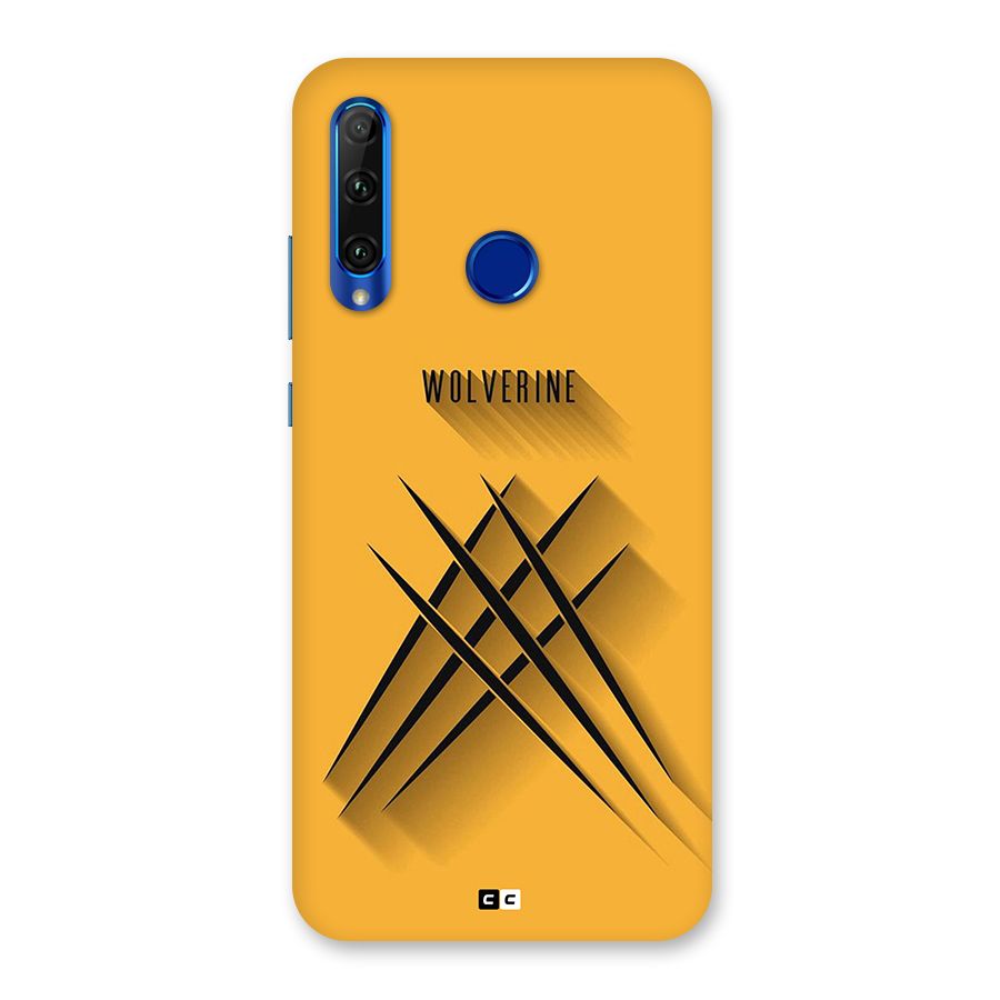 Logan Claw Back Case for Honor 20i
