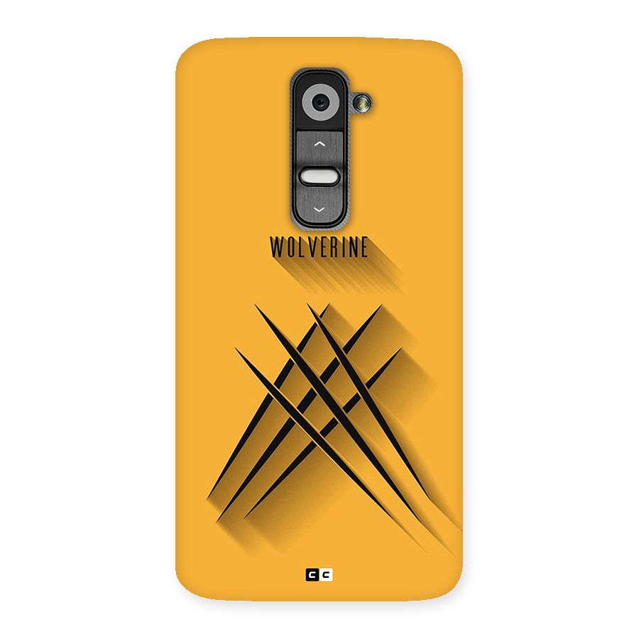 Logan Claw Back Case for LG G2
