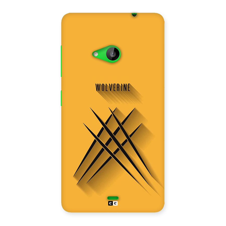 Logan Claw Back Case for Lumia 535