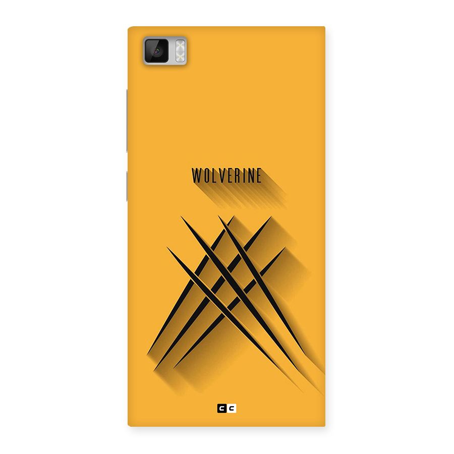 Logan Claw Back Case for Mi3