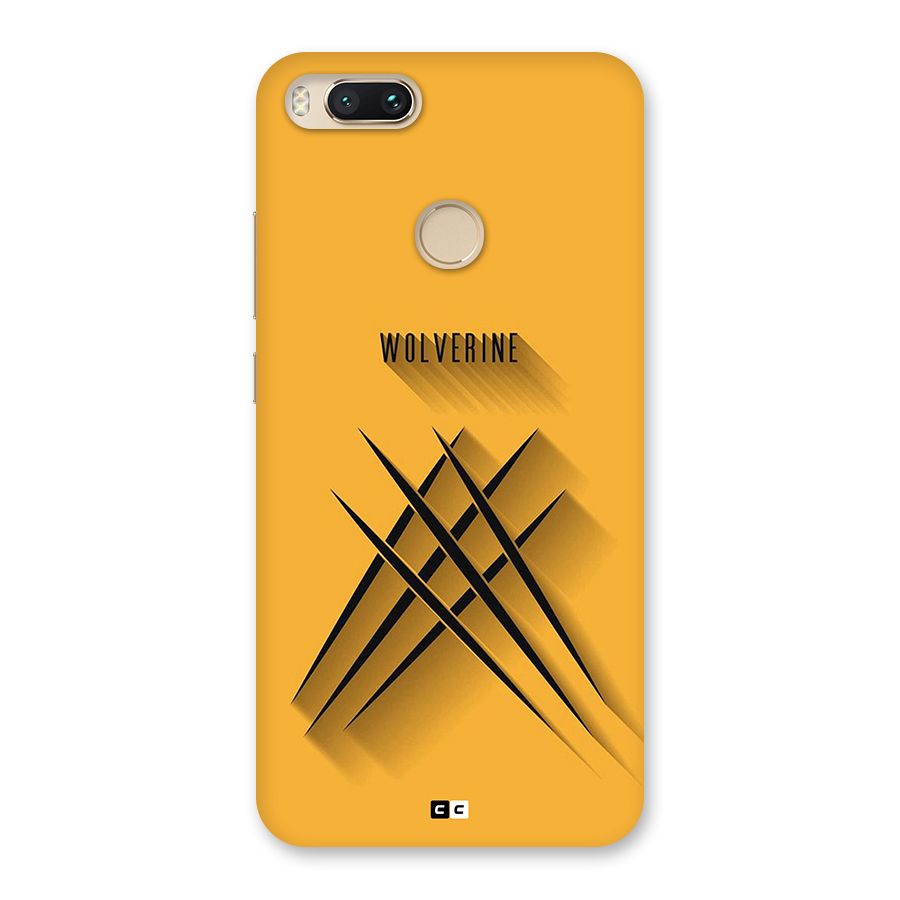 Logan Claw Back Case for Mi A1