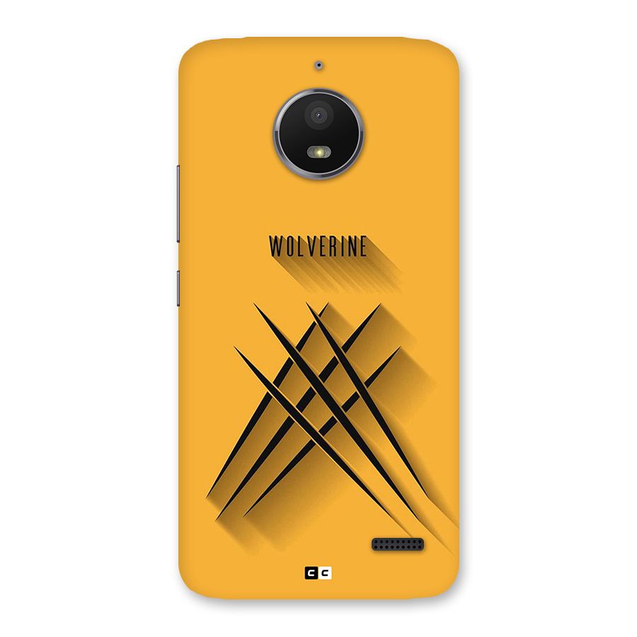 Logan Claw Back Case for Moto E4