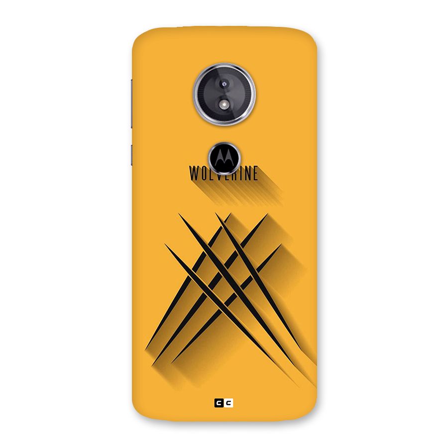 Logan Claw Back Case for Moto E5