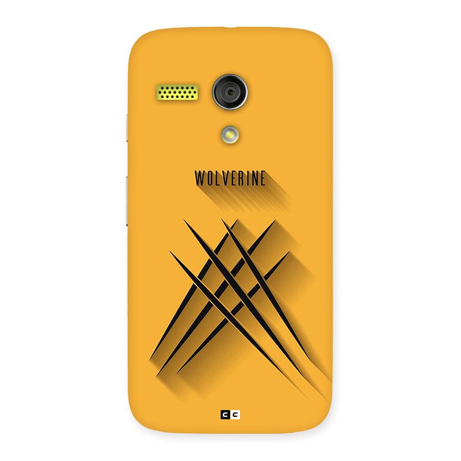 Logan Claw Back Case for Moto G