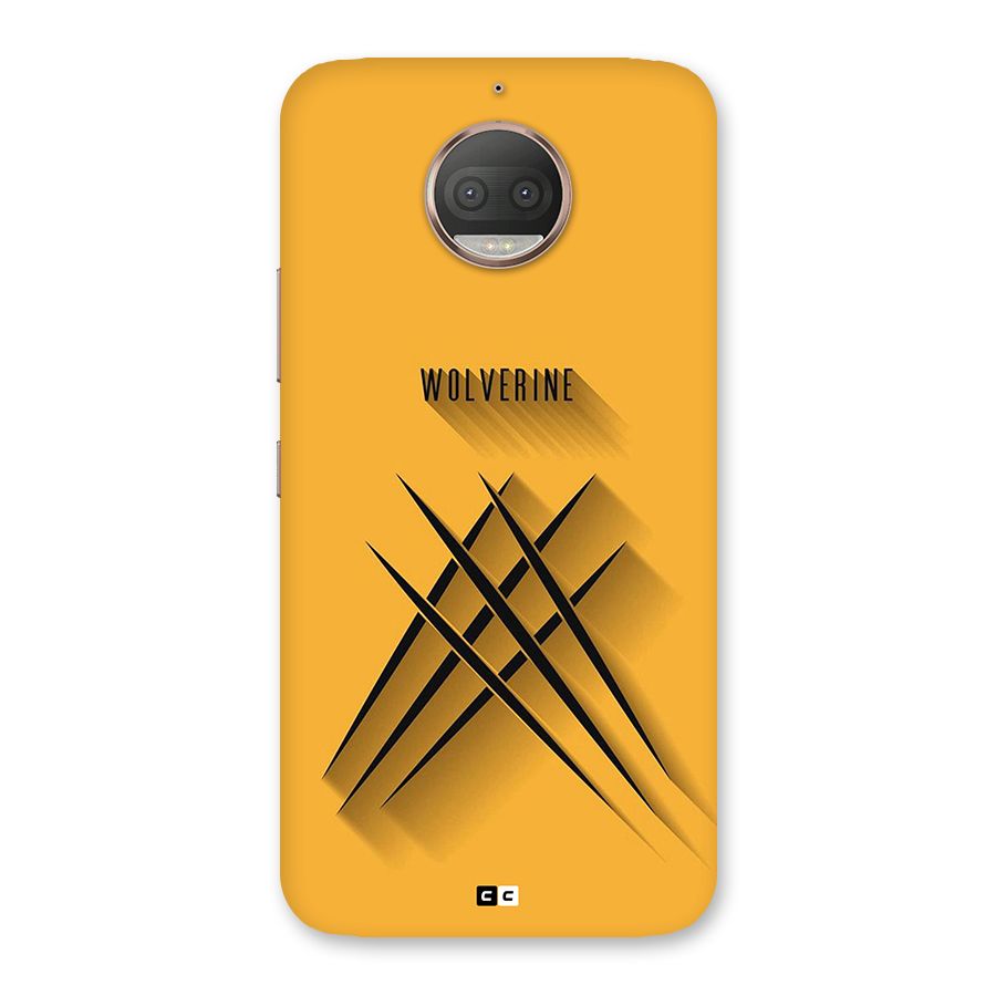 Logan Claw Back Case for Moto G5s Plus
