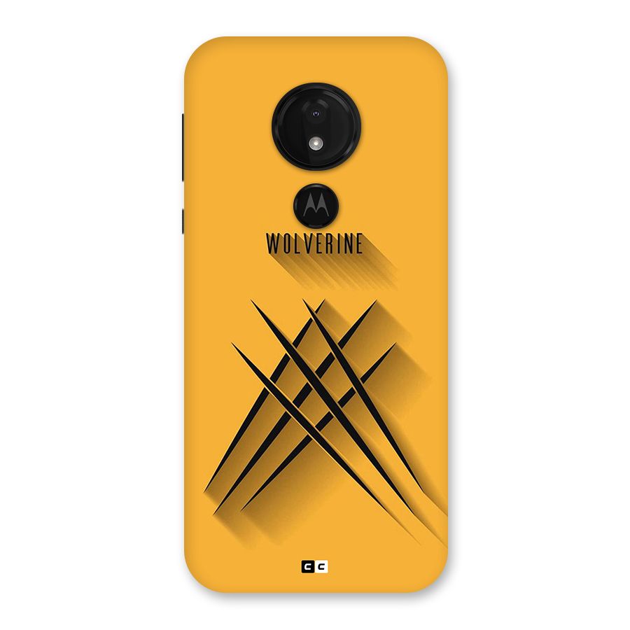 Logan Claw Back Case for Moto G7 Power