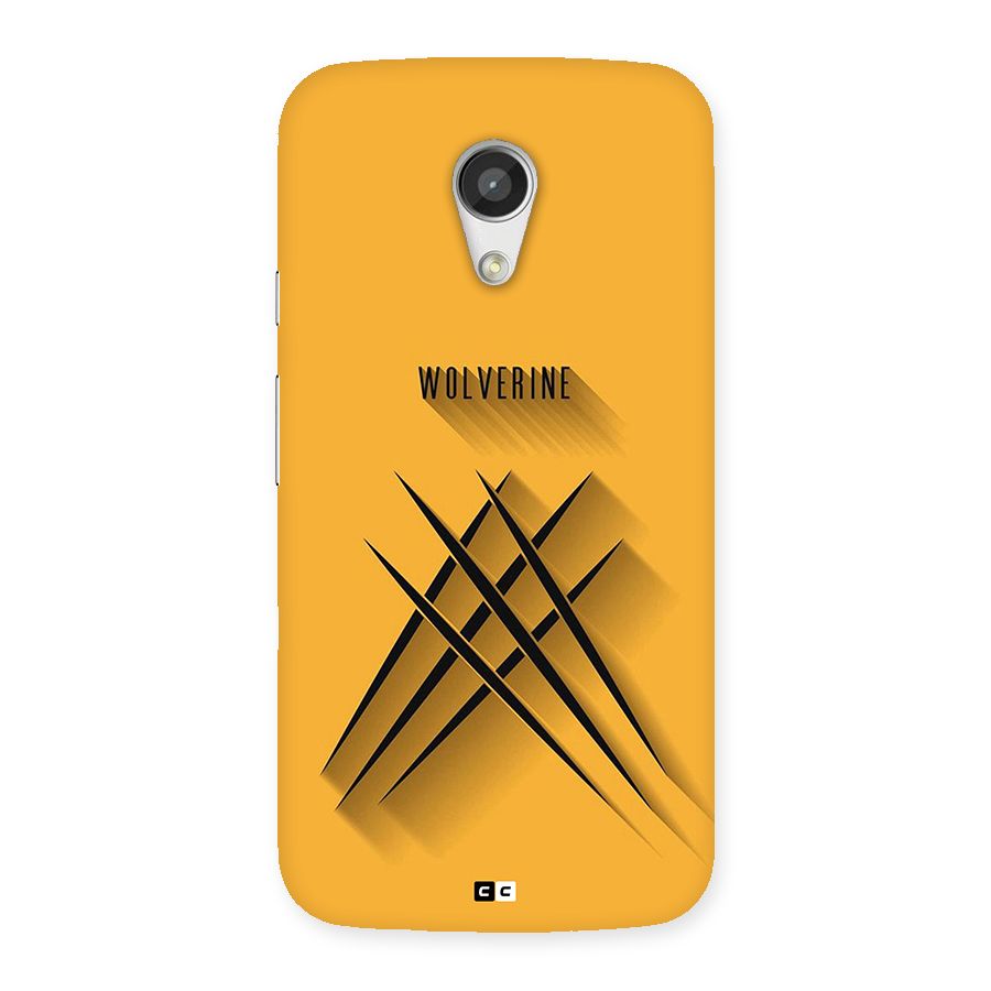 Logan Claw Back Case for Moto G 2nd Gen