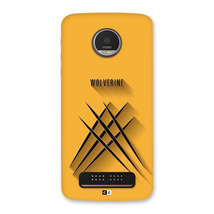 Logan Claw Back Case for Moto Z Play