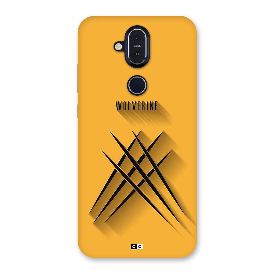 Logan Claw Back Case for Nokia 8.1
