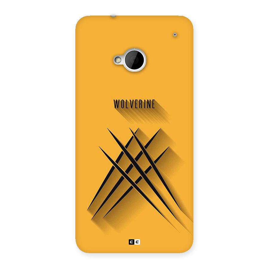 Logan Claw Back Case for One M7 (Single Sim)