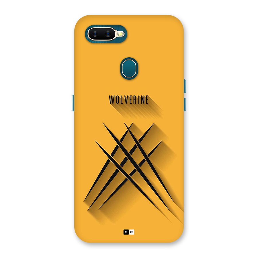 Logan Claw Back Case for Oppo A12