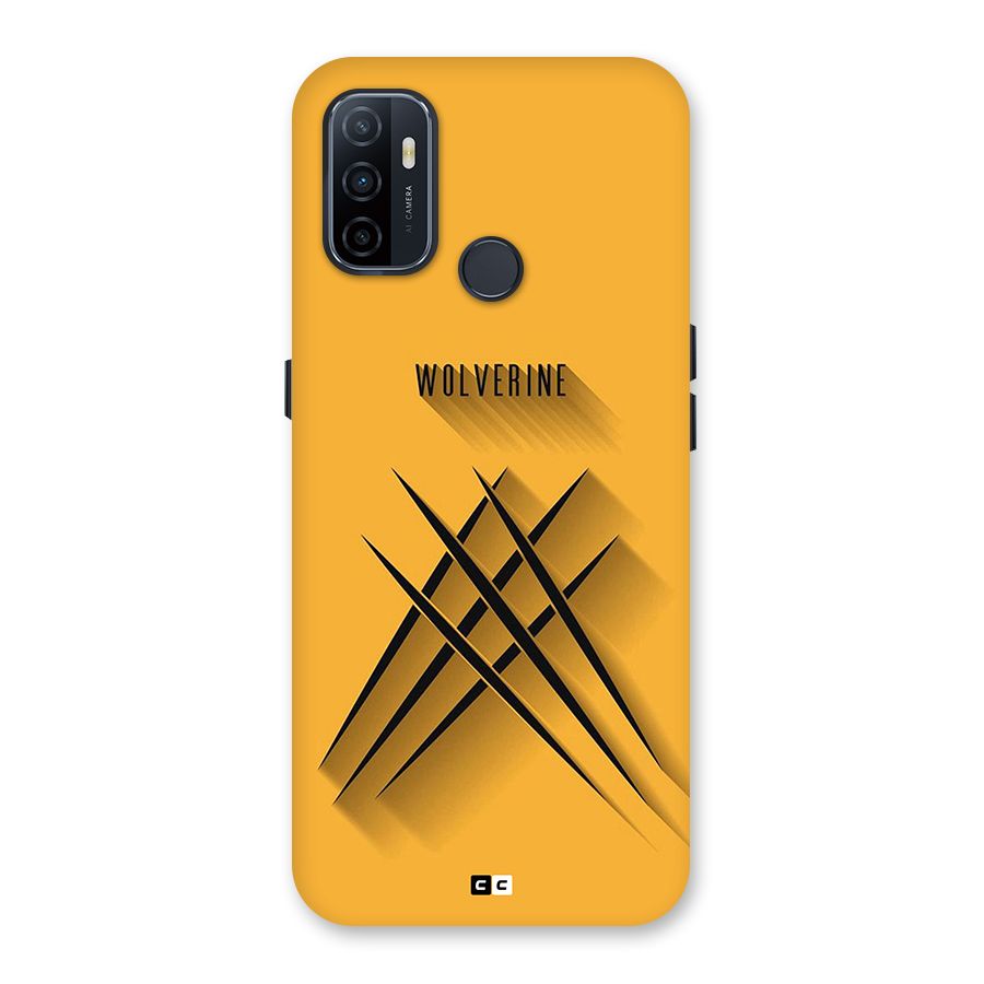 Logan Claw Back Case for Oppo A32