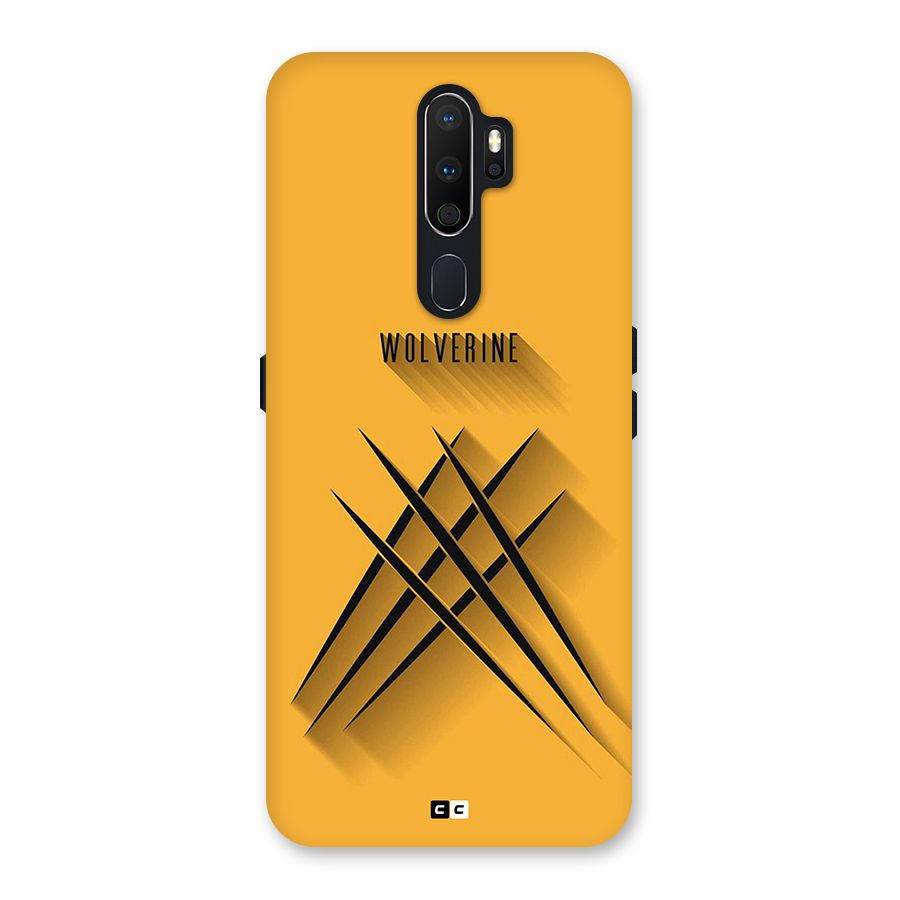 Logan Claw Back Case for Oppo A5 (2020)