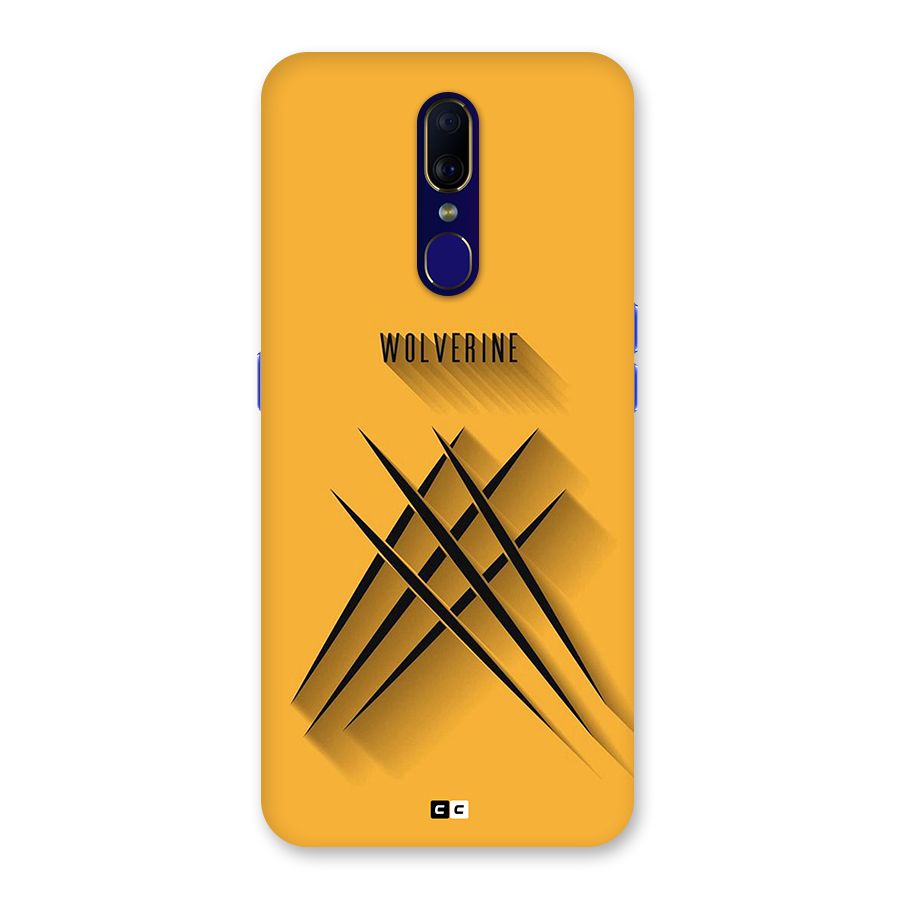 Logan Claw Back Case for Oppo A9