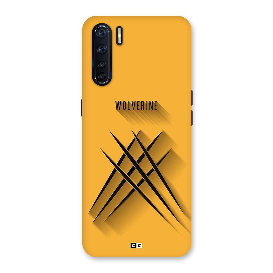 Logan Claw Back Case for Oppo F15