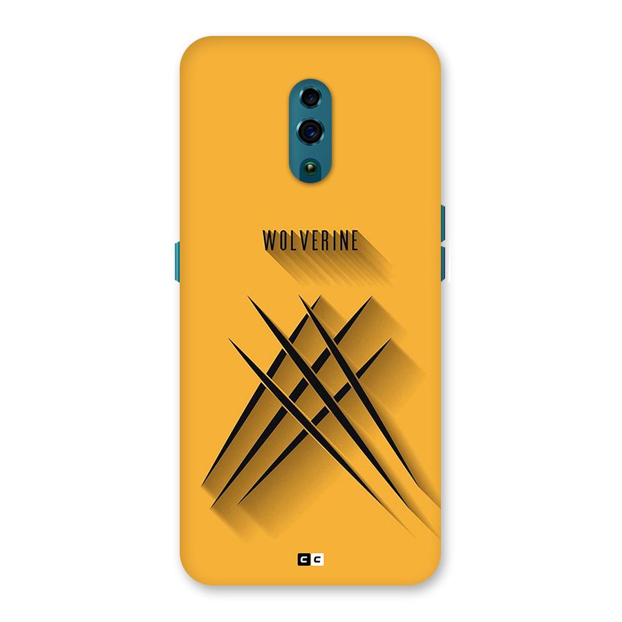 Logan Claw Back Case for Oppo Reno