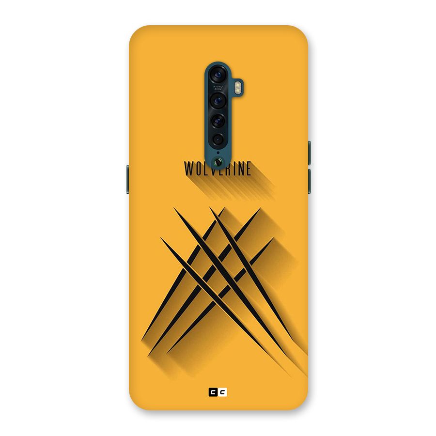 Logan Claw Back Case for Oppo Reno2
