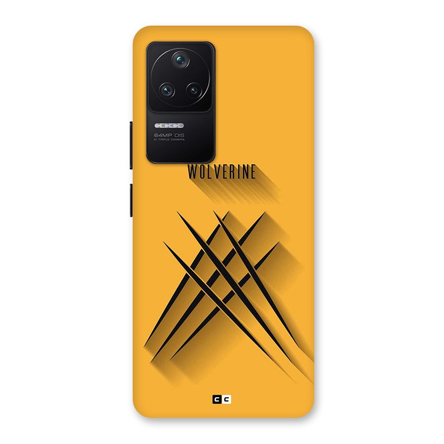 Logan Claw Back Case for Poco F4 5G