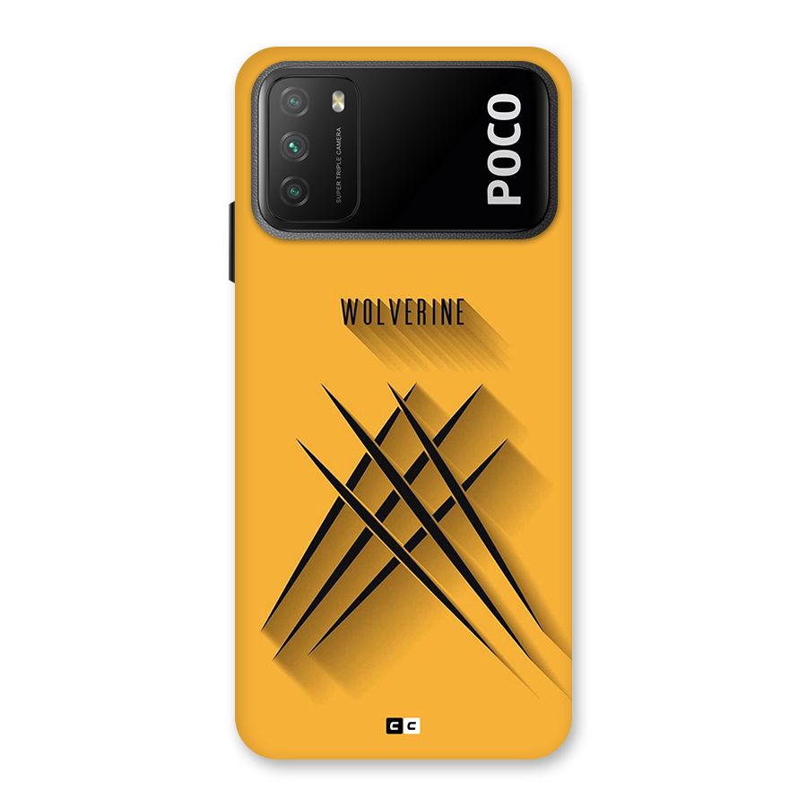 Logan Claw Back Case for Poco M3
