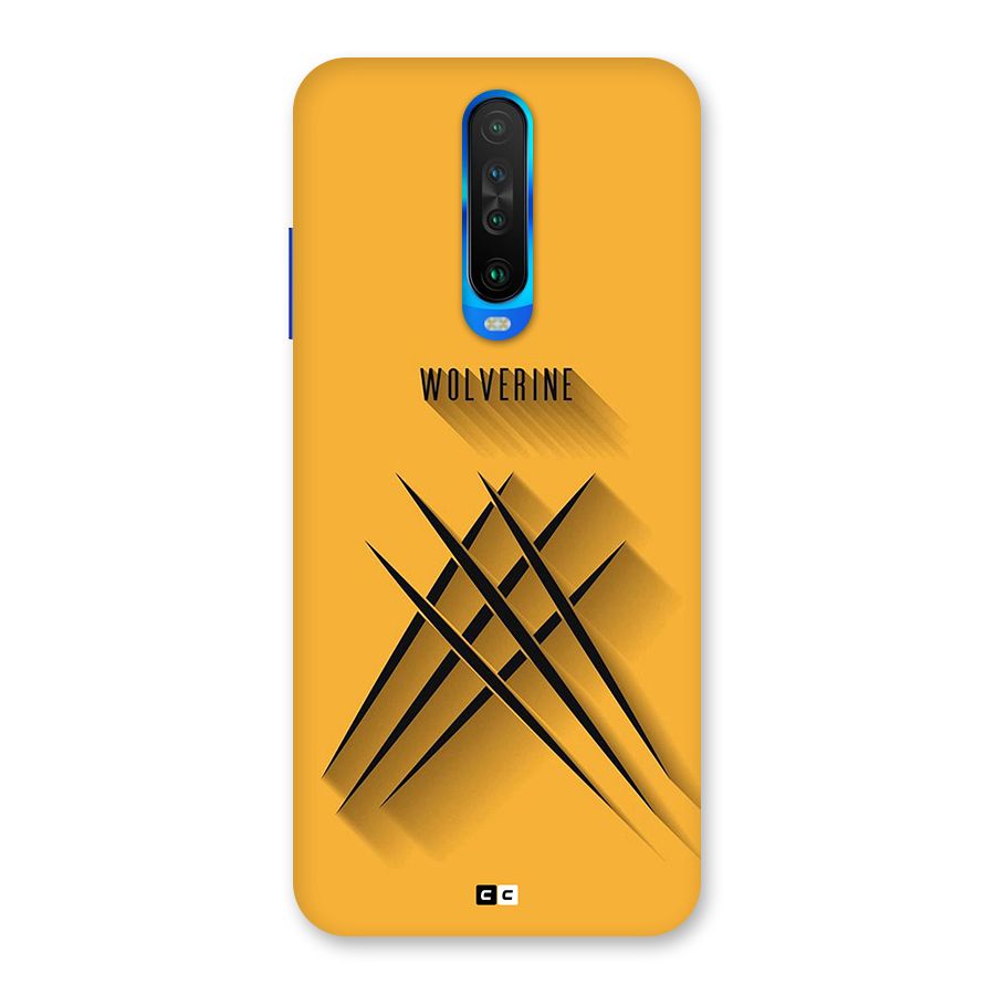 Logan Claw Back Case for Poco X2