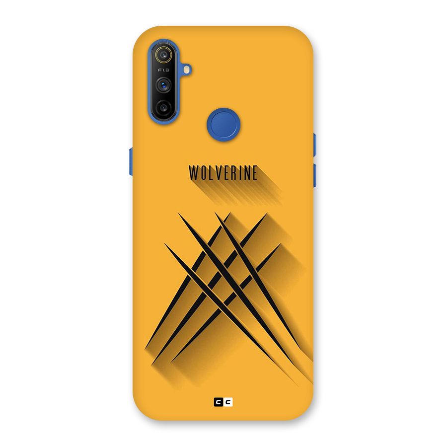 Logan Claw Back Case for Realme Narzo 10A