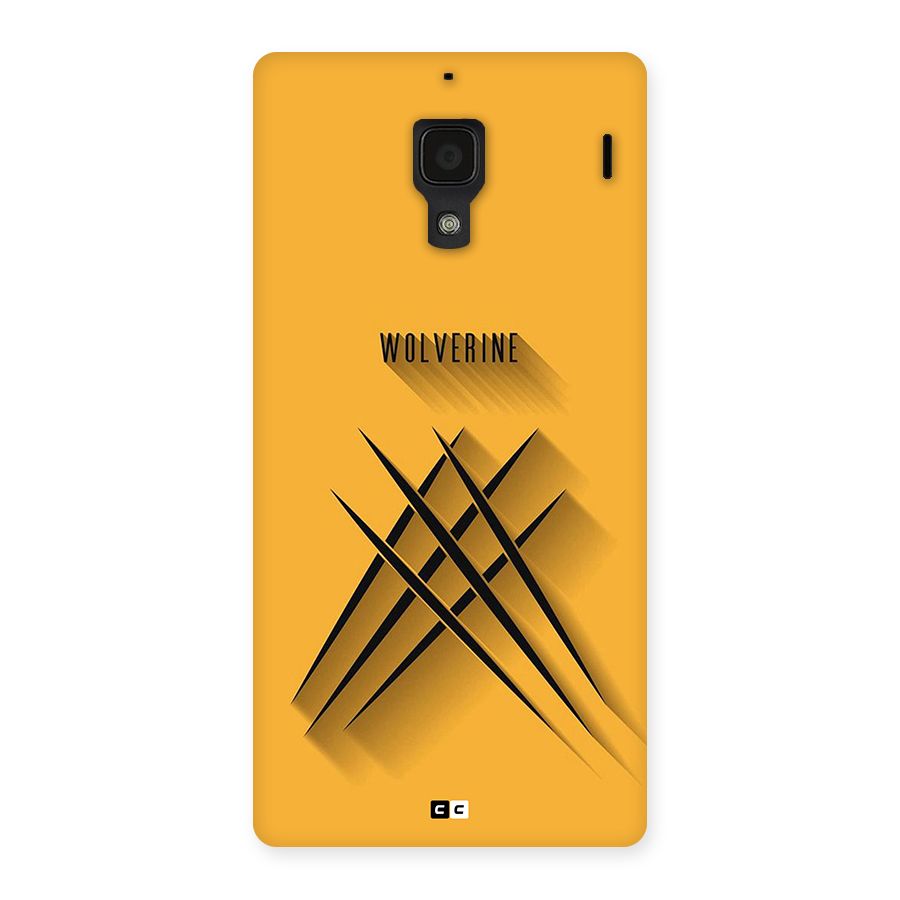 Logan Claw Back Case for Redmi 1s