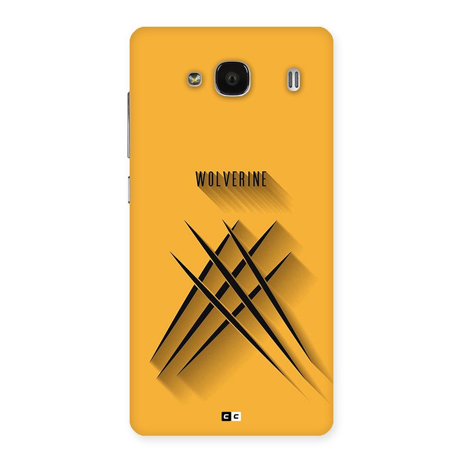Logan Claw Back Case for Redmi 2s