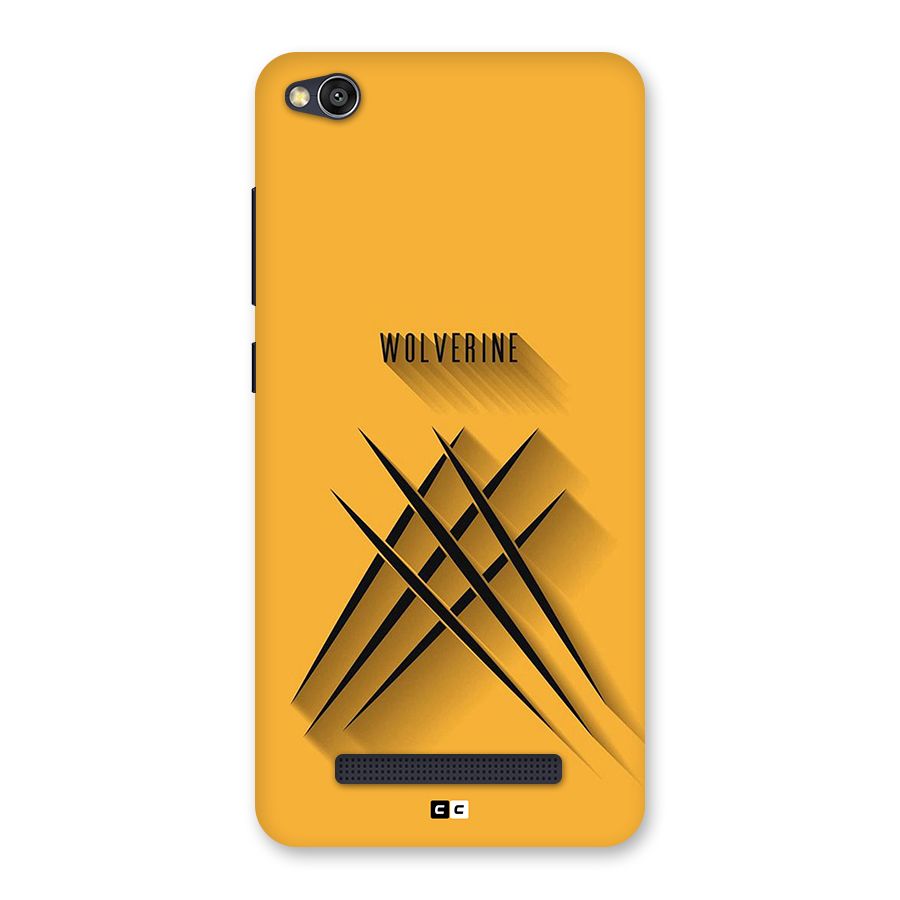 Logan Claw Back Case for Redmi 4A