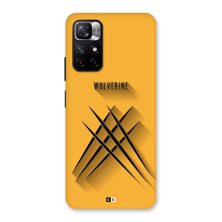 Logan Claw Back Case for Redmi Note 11T 5G