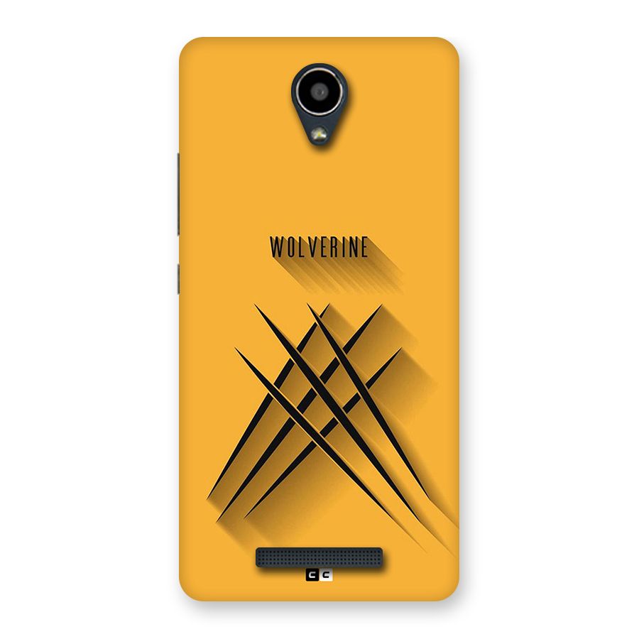 Logan Claw Back Case for Redmi Note 2