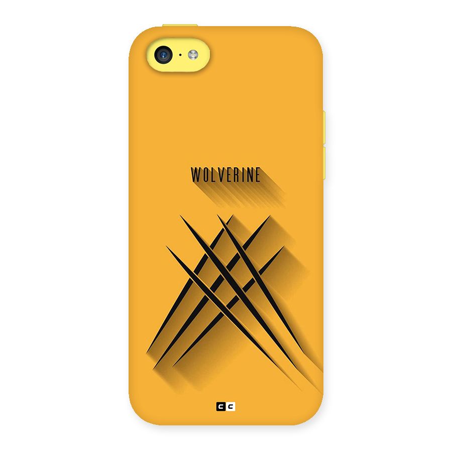 Logan Claw Back Case for iPhone 5C