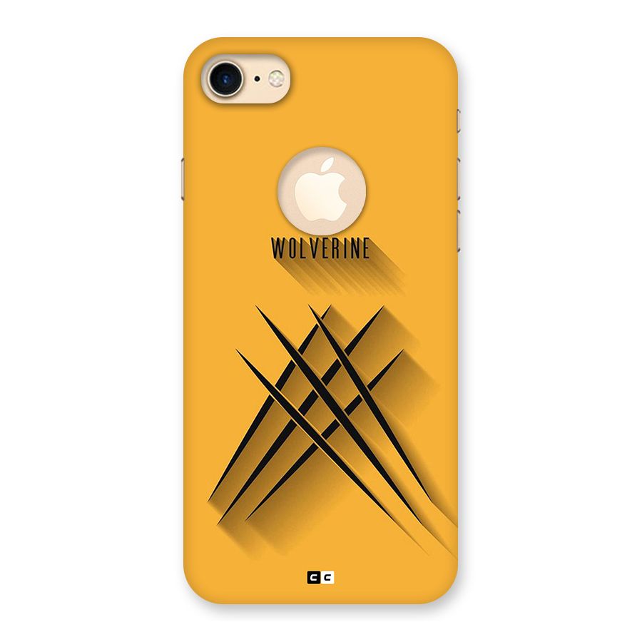 Logan Claw Back Case for iPhone 7 Logo Cut