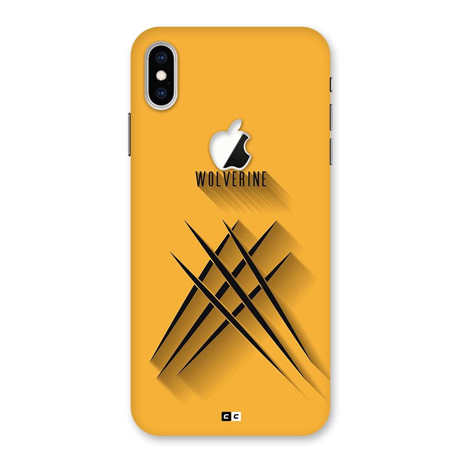 Logan Claw Back Case for iPhone XS Max Apple Cut