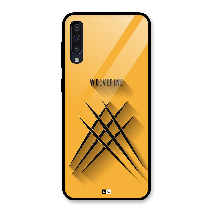 Logan Claw Glass Back Case for Galaxy A50s