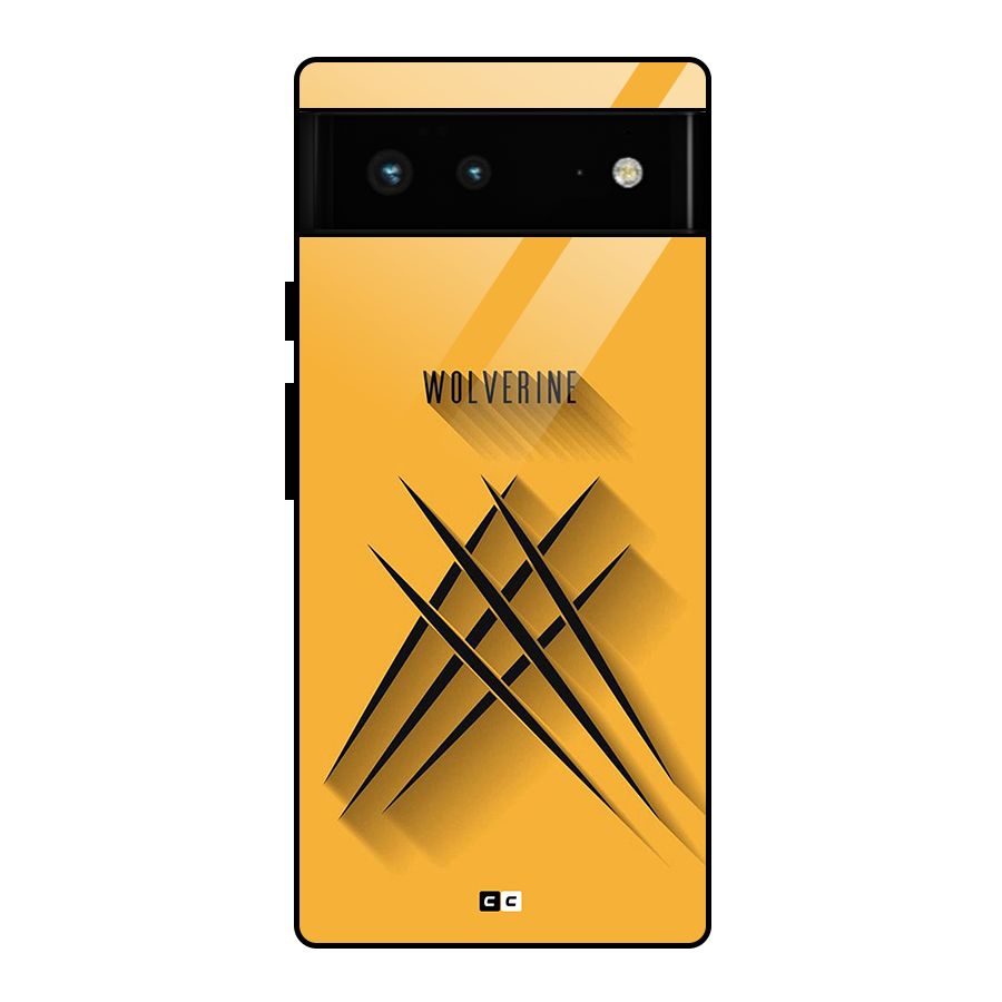 Logan Claw Glass Back Case for Google Pixel 6