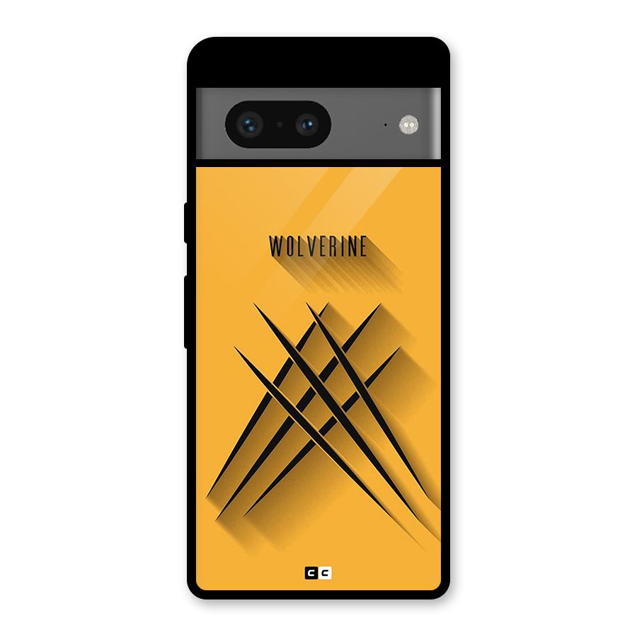 Logan Claw Glass Back Case for Google Pixel 7