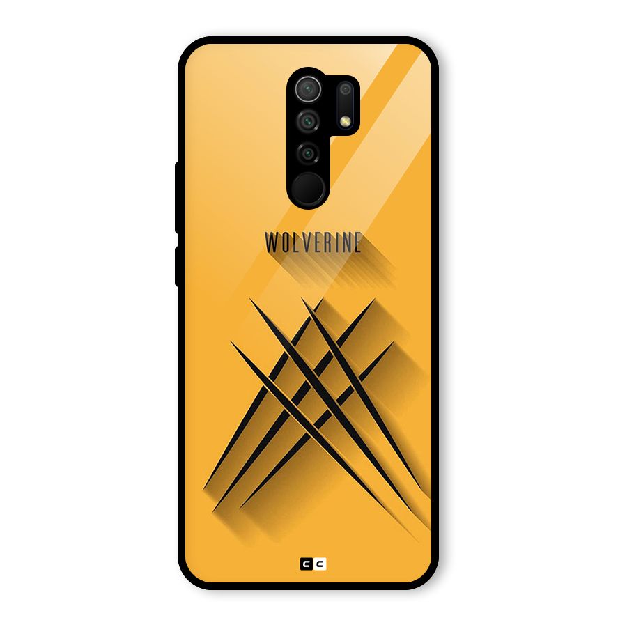 Logan Claw Glass Back Case for Poco M2