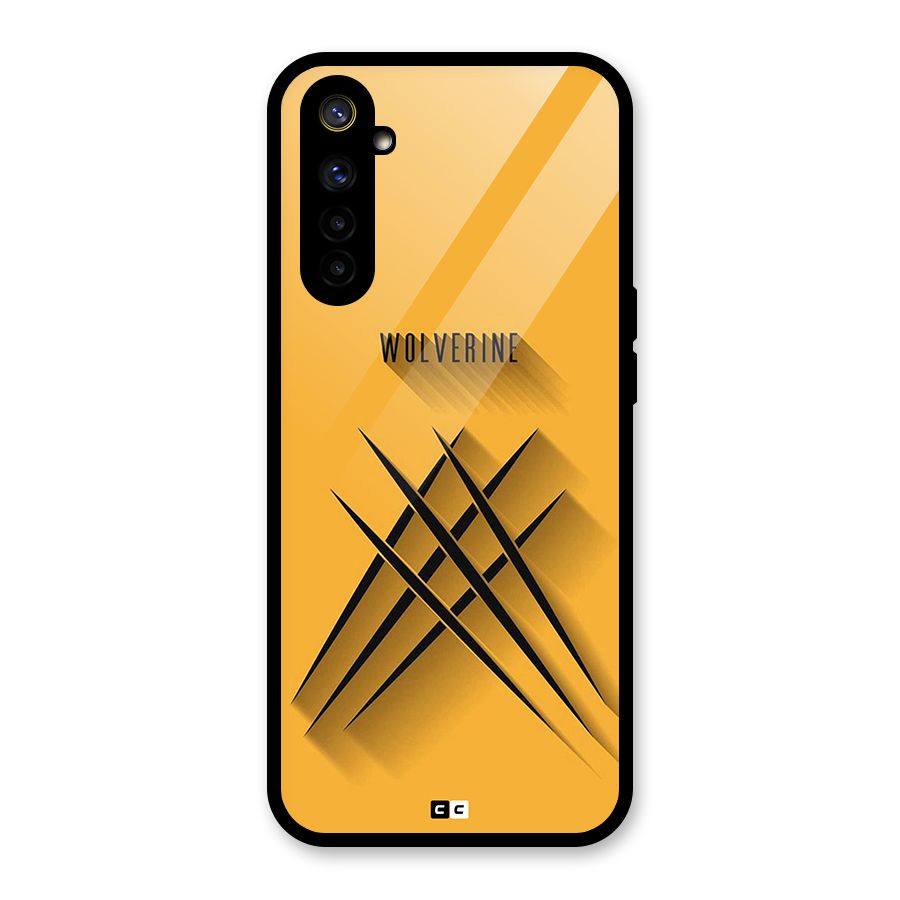 Logan Claw Glass Back Case for Realme 6