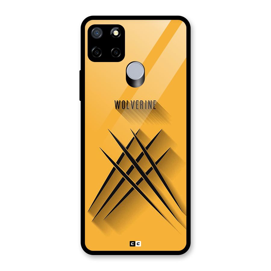 Logan Claw Glass Back Case for Realme C12